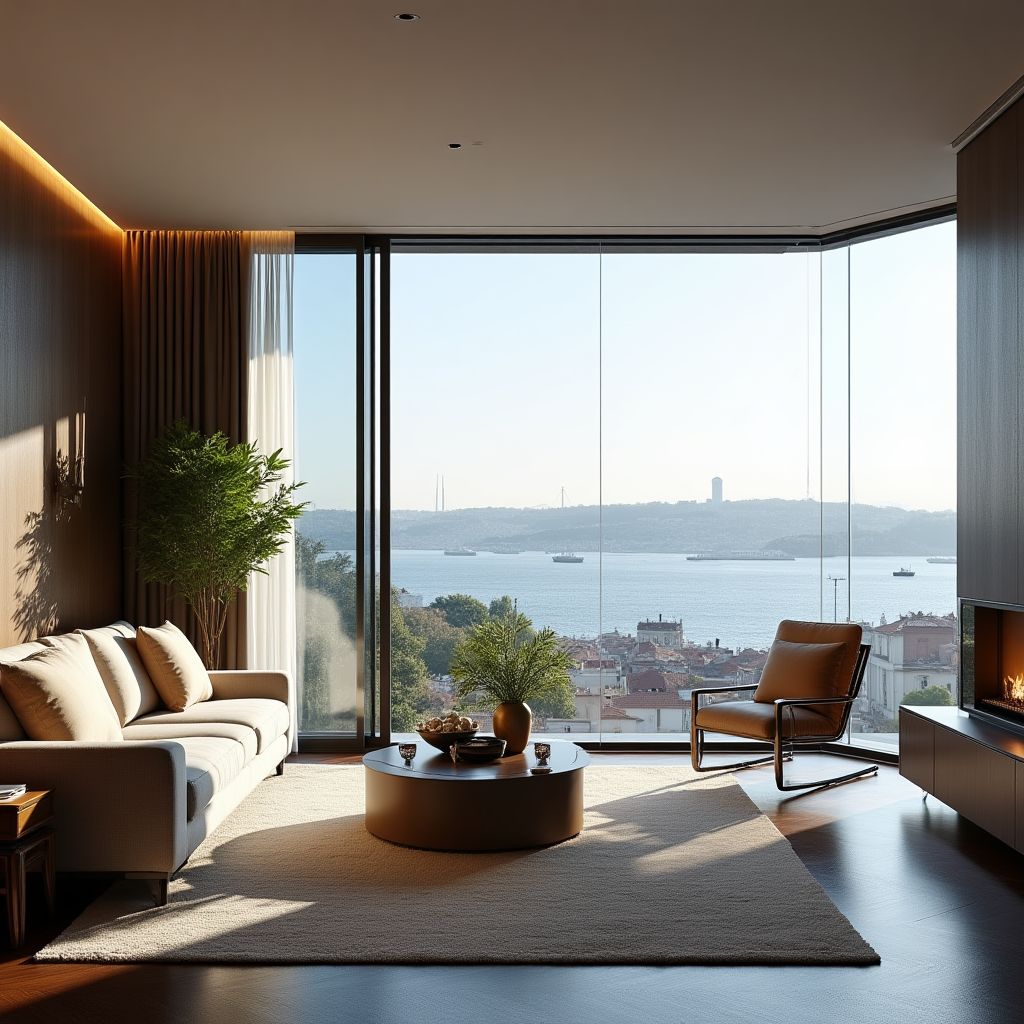 İstanbul Boğaz Manzaralı Lüks Daire